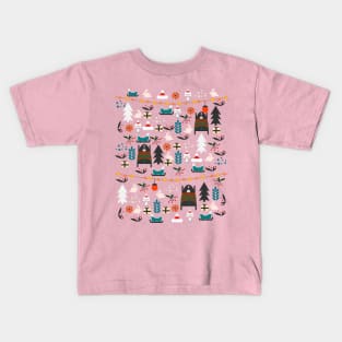 Everybody's waiting for Santa Kids T-Shirt